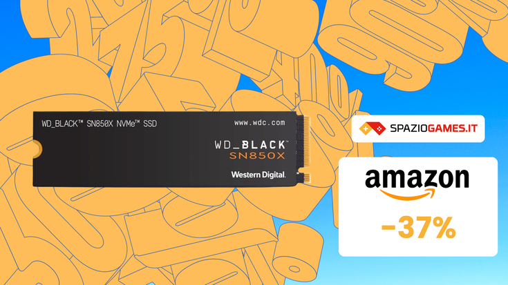 Prezzo BOMBA su questo SSD WD Black! (-37%)