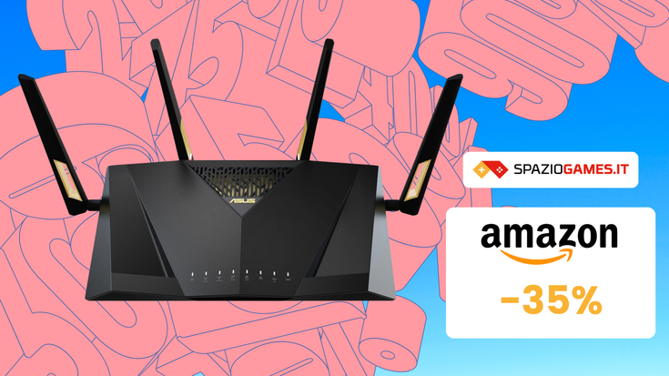 Router gaming Asus ora a PREZZO TOP: -35%!