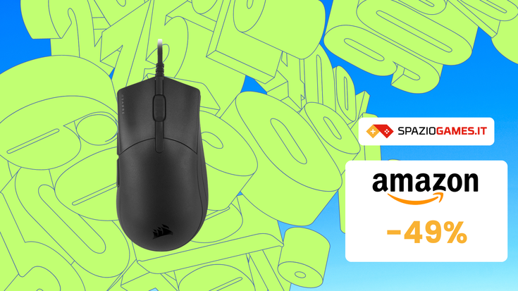 Paghi poco e funziona bene: mouse Corsair a soli 28€!