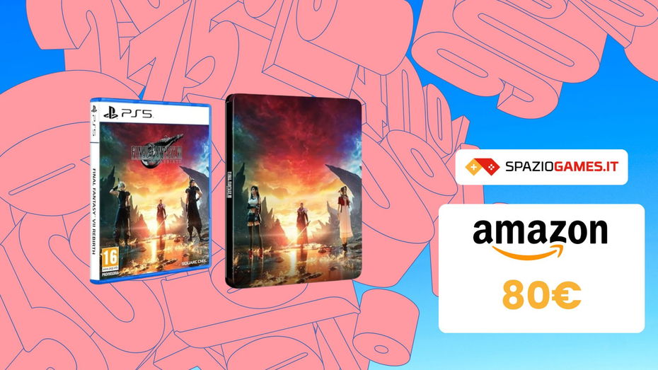 Immagine di Prenota ora la SPLENDIDA Steelbook di FFVII Rebirth su Amazon! PEZZI LIMITATI!