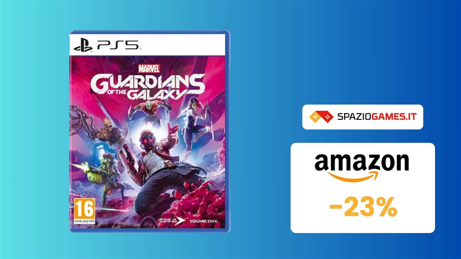 FOLLIA AMAZON: Marvel's Guardians of the Galaxy per PS5 è da comprare subito!