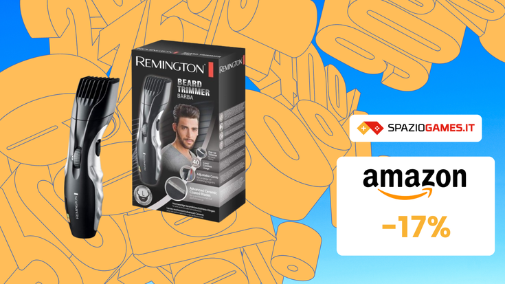 Paghi poco e funziona bene: regolabarba Remington a soli 24,99€!