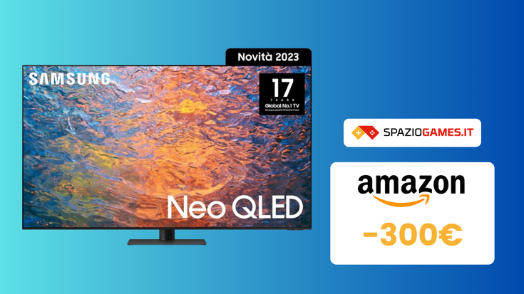 TV Samsung Neo QLED 55", CHE PREZZO! Su Amazon risparmi il 13%