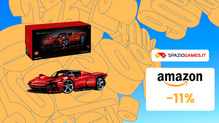 Set Lego Ferrari Daytona SP3 SOTTOCOSTO su Amazon, AFFARE al -11%