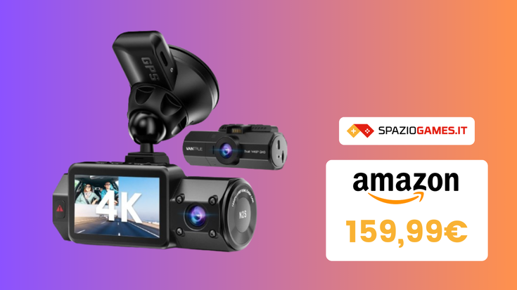 DOPPIO SCONTO su questa dash cam! (-40€)