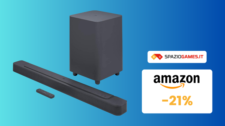 SPLENDIDA soundbar JBL ora a un prezzo super: sconto di 130€!