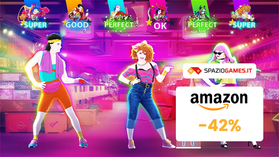 Immagine di Just Dance 2024 per Switch, CHE PREZZO! Su Amazon risparmi il 42%