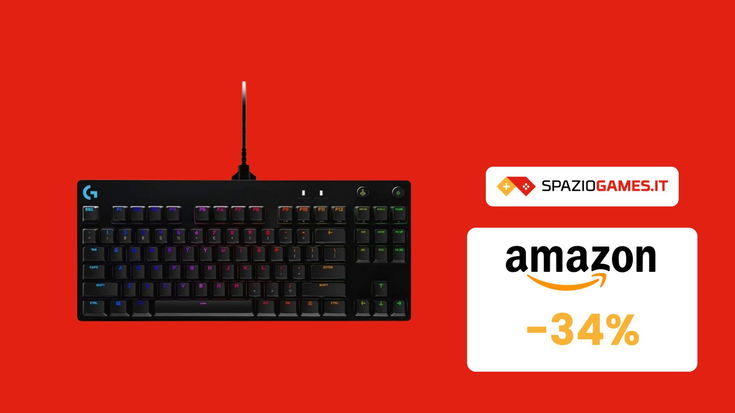 SUPER sconto su questa tastiera gaming Logitech! (-34%)