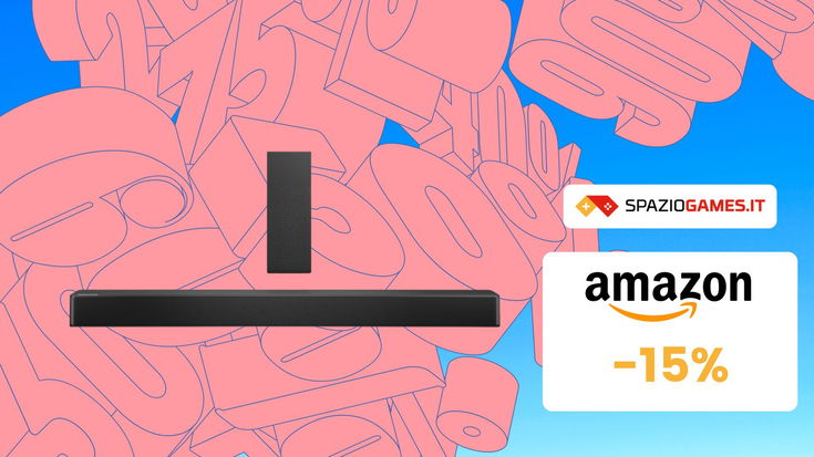 Soundbar Hisense HS2100 SOTTOCOSTO su Amazon, AFFARE al -15%