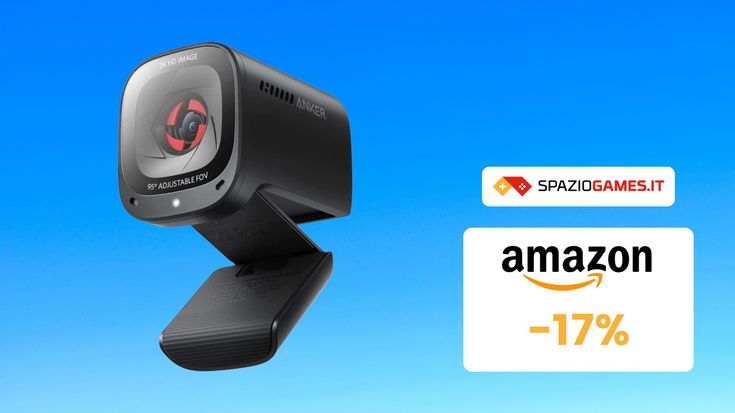 Paghi poco e funziona bene: webcam Anker a soli 49€!