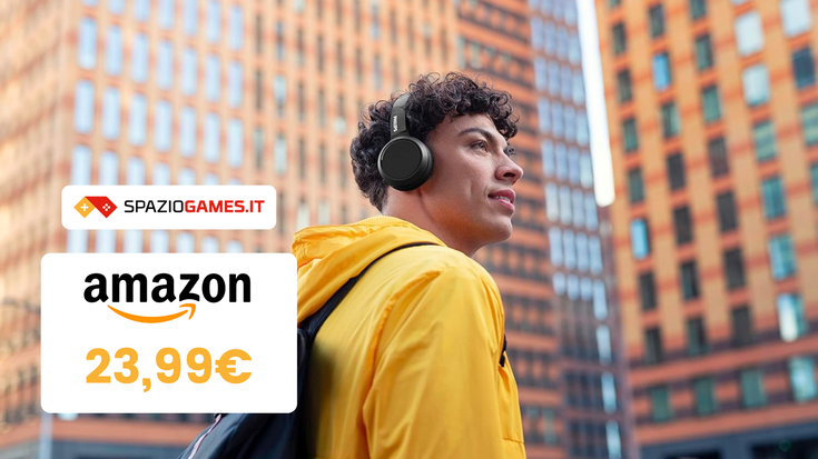 BOMBA AMAZON: cuffie bluetooth Philips ora a SOLI 23,99€!