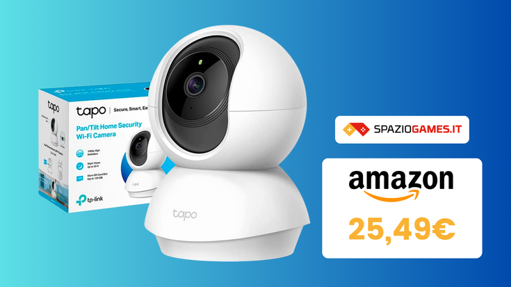 Prezzo TOP per questa telecamera di sicurezza: ora a solo 25€