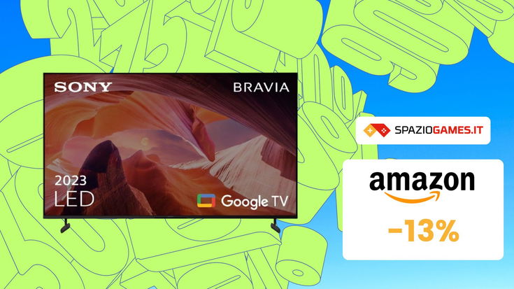 Smart TV Sony Bravia 75" 4K, CHE PREZZO! Su Amazon risparmi il 13%!