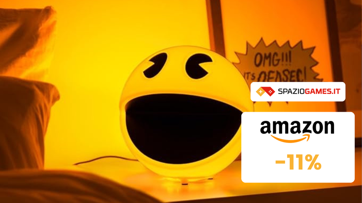 Lampada Pac-Man, CHE PREZZO! Su Amazon risparmi l'11% !