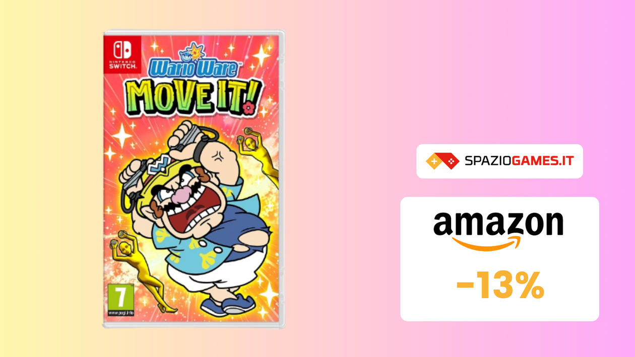 Immagine di SVUOTATUTTO AMAZON: WarioWare: Move It! in sconto del 13%