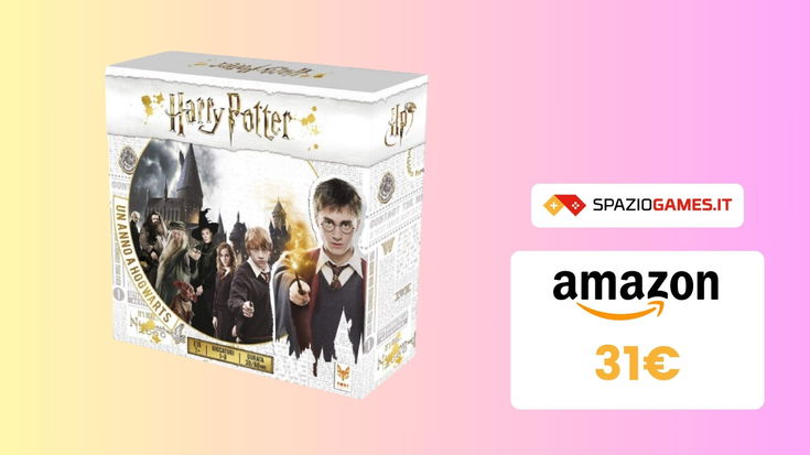 Harry Potter - Un anno a Hogwarts: la MAGIA del gioco da tavolo a meno di 32€!