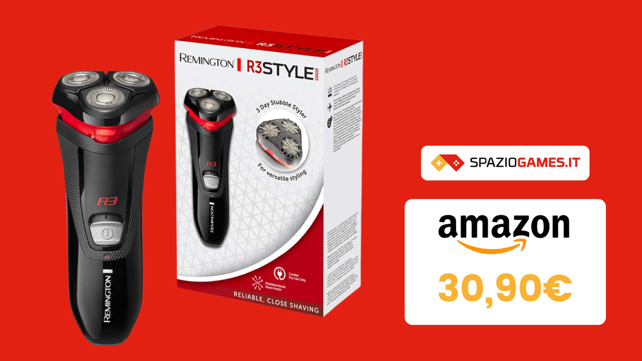 Immagine di Prezzo SUPER su questo rasoio elettrico Remington: risparmi il -14%!