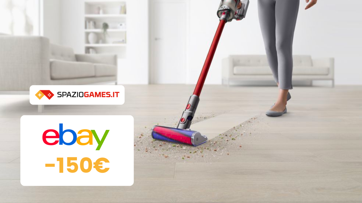 Immagine di Dyson V11 Fluffy, prezzo BOMBA su eBay: ora a -150€!