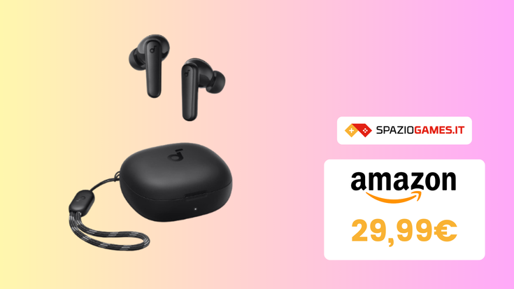 OFFERTA SHOCK: auricolari TWS Soundcore con un DOPPIO SCONTO!