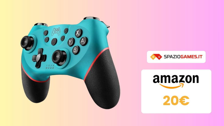 Controller Diswoe per Switch: STUPENDO e costa POCHISSIMO grazie a questo COUPON!