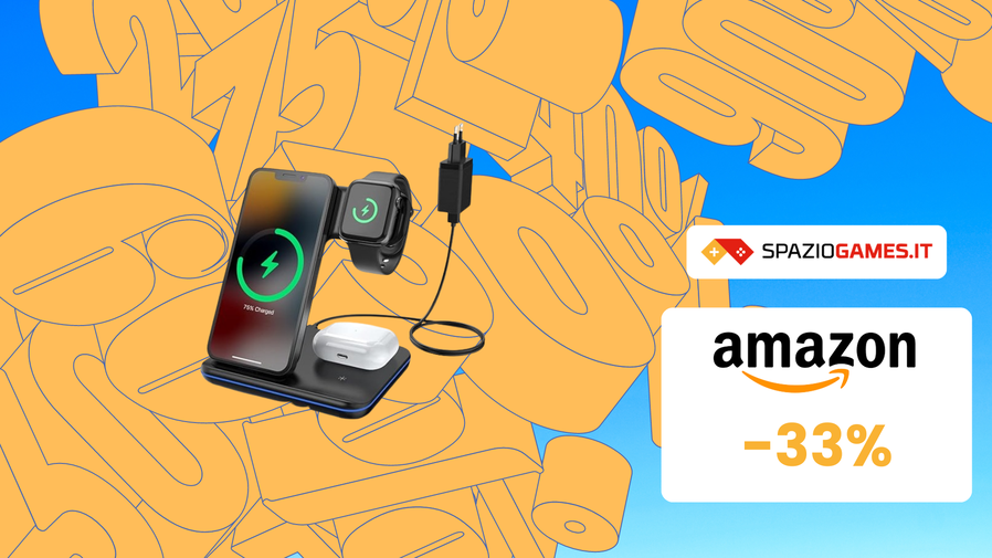 Immagine di Caricatore Wireless Minthouz, CHE PREZZO! Su Amazon risparmi il 33%