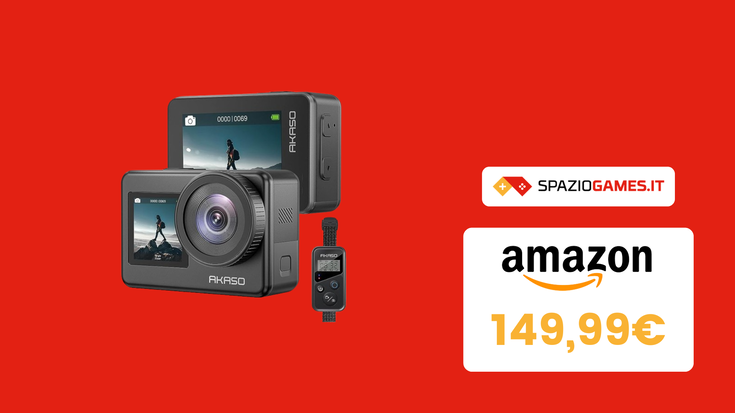 Action cam AKASO Brave 7 a 149,99€! Occasione IMPERDIBILE