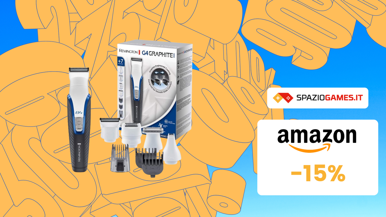 Immagine di Paghi poco e funziona bene: rifinitore barba Remington a soli 33,90€!
