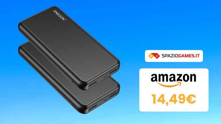 DOPPIO SCONTO per questi due power bank da 10.000 mAh!