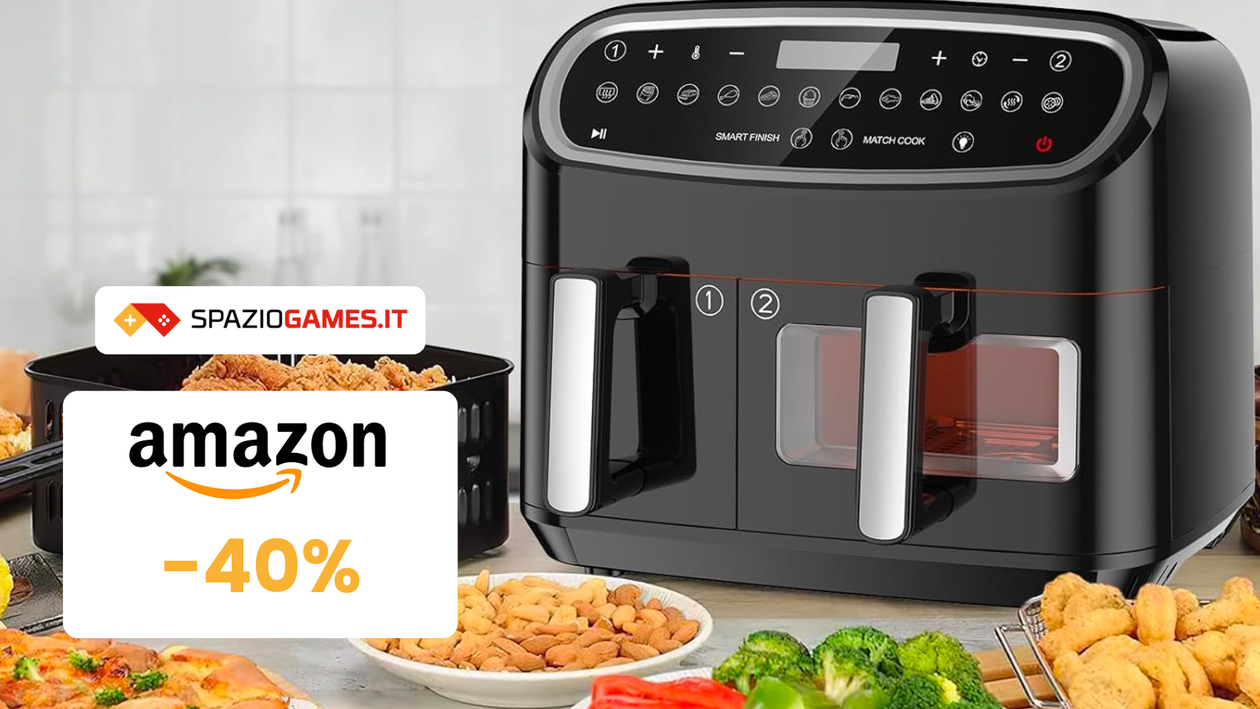 Immagine di PREZZO BOMBA: friggitrice ad aria XXL in sconto del 40%!