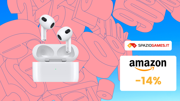 Prezzo TOP su questi AirPods 3a Gen! (-14%)