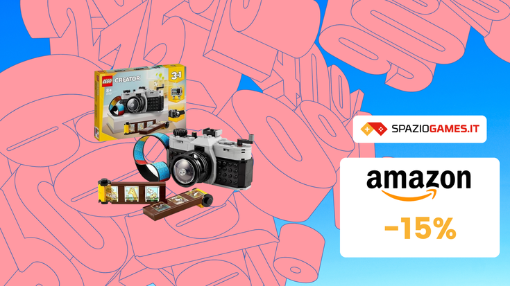 Set LEGO Fotocamera Retro a un prezzo STRACCIATO! Lo paghi solo 16,99€