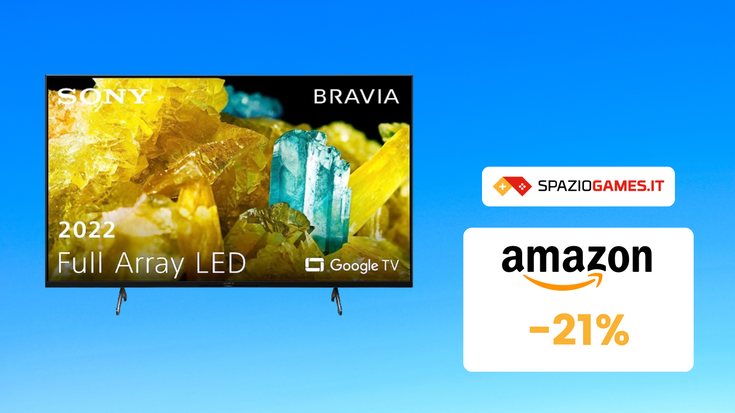 Smart TV 50" Sony 4K ottimo per PS5 a prezzo SHOCK su Amazon! (-21%)