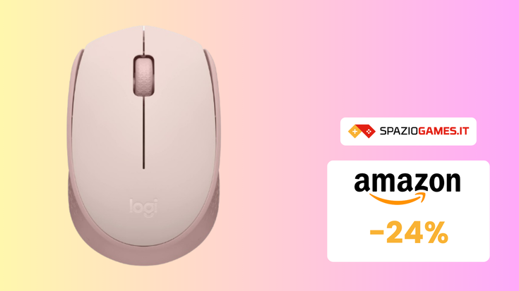 Logitech M171, CHE PREZZO! Su Amazon risparmi il 24%