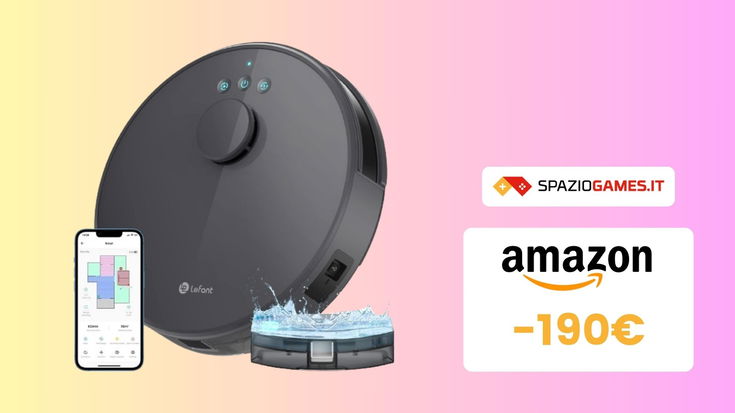 Robot aspirapolvere 2-in-1 a un SUPER PREZZO grazie a questo coupon da 190€!