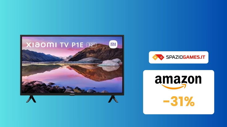 Smart TV Xiaomi P1E a PREZZO INCREDIBILE: SOLO 159€ su Amazon!