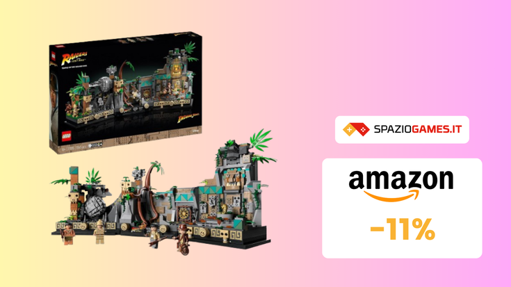 LEGO Indiana Jones CHE PREZZO! Su Amazon risparmi l'11%