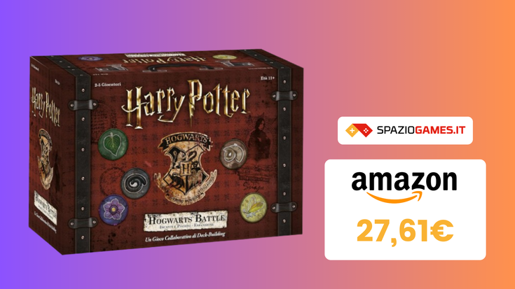 SVUOTATUTTO AMAZON: Hogwarts Battle Incanti e Pozioni in sconto dell'11%