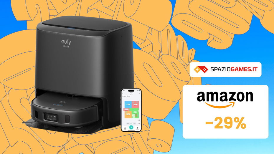 Immagine di Prezzo BOMBA su questo robot aspirapolvere eufy! (-29%)