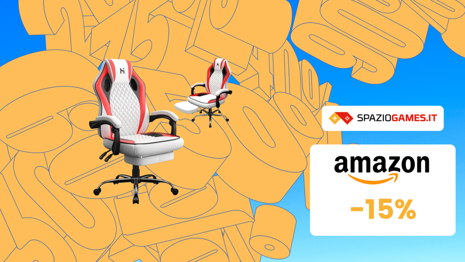 Immagine di Prezzo BOMBA su questa Sedia da Gaming ergonomica! (-15%)