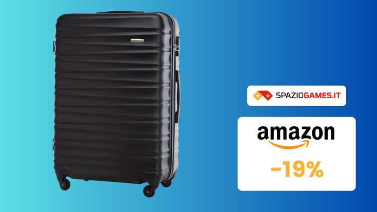 Amazon LOW COST: parti subito con gli sconti su valigie e trolley!