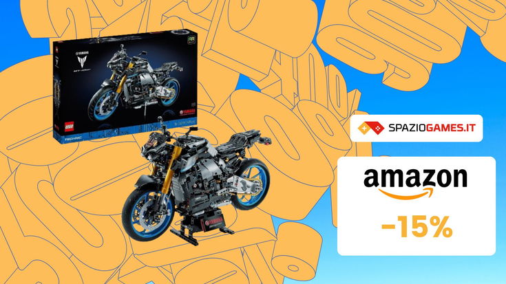 SVUOTATUTTO AMAZON: set LEGO Yamaha in sconto del 15%