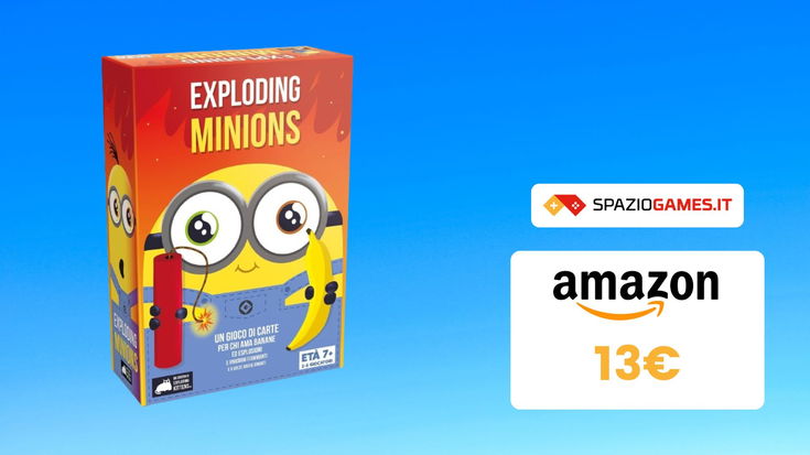 Exploding Minions: divertimento esplosivo a SOLI 13€!