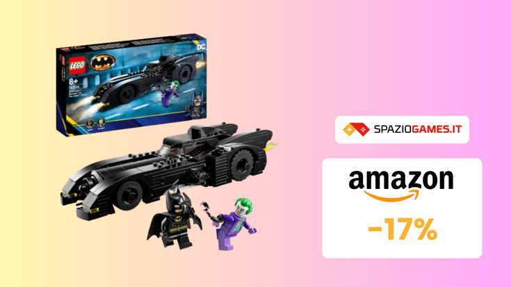 Batmobile LEGO, CHE PREZZO! Su Amazon risparmi il 17%