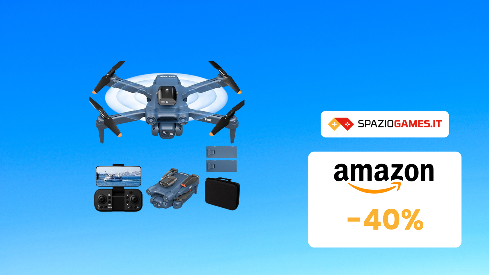 Questo drone con Telecamera HD costa solo 59,83€! Occasione IMPERDIBILE