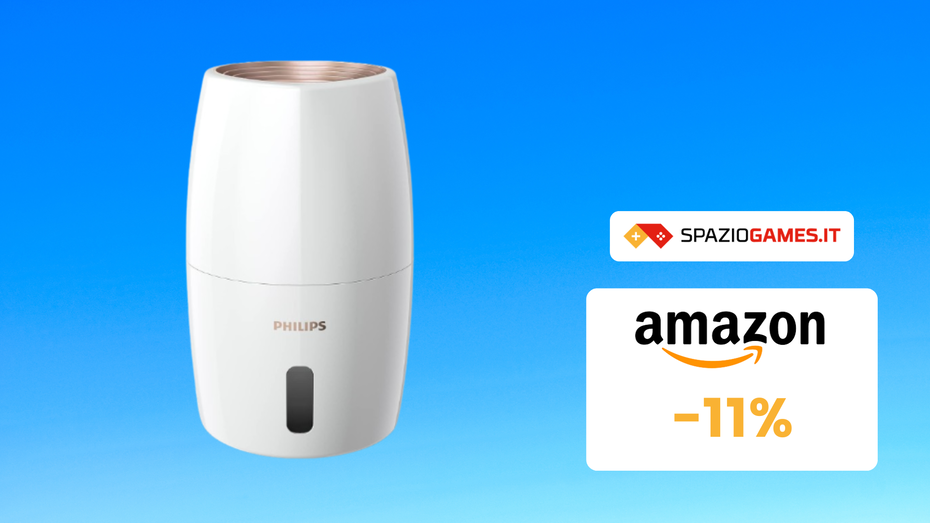Immagine di Quest umidificatore Philips è un AFFARE! (-11%)