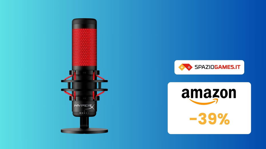 Immagine di SUPER sconto su questo utilissimo microfono HyperX! (-39%)