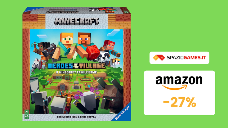 Prezzo SUPER su Minecraft Heroes of the Village: ora al -27%!