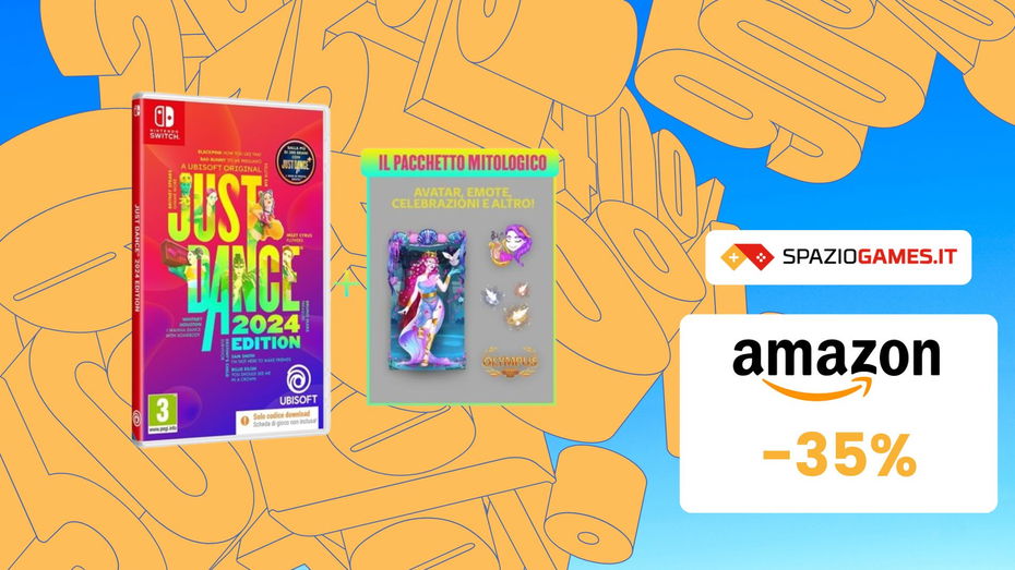 Immagine di Just Dance 2024, CHE PREZZO! Su Amazon risparmi il 35%!