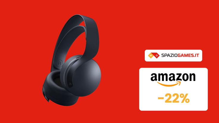 Cuffie Sony Pulse 3D Midnight Black: prezzo sempre PIÙ BASSO! Su Amazon a soli 77€!