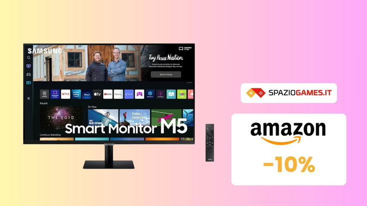 Prezzo TOP sul Samsung Smart Monitor M5! (-10%)